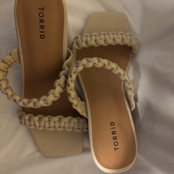 Torrid Braided Block Heel Sandals – Size 10.5 Wide Wide (10.5 WW) – NEW! - Picture 6 of 8
